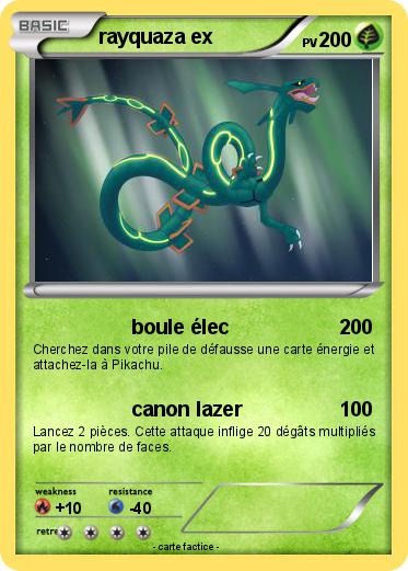 Pokemon rayquaza ex