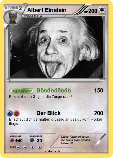 Pokemon Albert Einstein