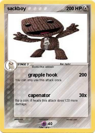 Pokemon sackboy