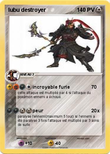 Pokemon lubu destroyer