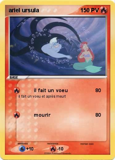 Pokemon ariel ursula
