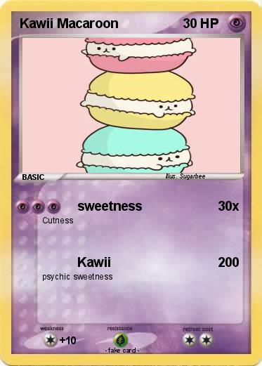 Pokemon Kawii Macaroon