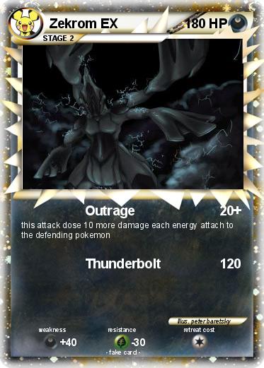 Pokemon Zekrom EX
