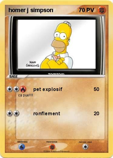 Pokemon homer j simpson                     