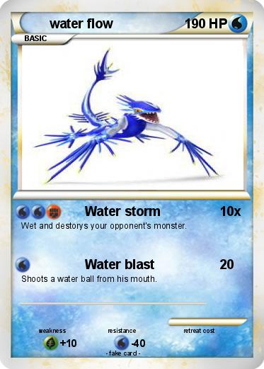 Pokemon water flow