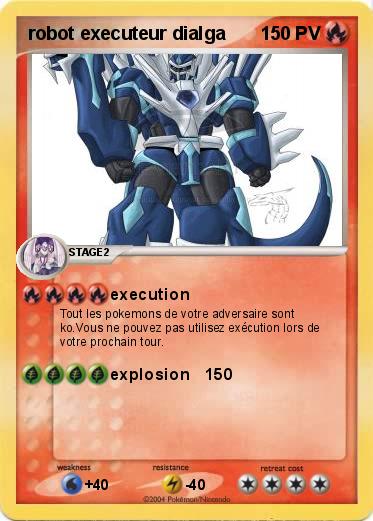 Pokemon robot executeur dialga