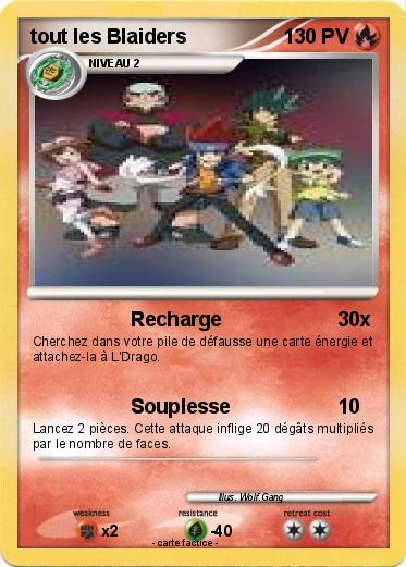 Pokemon tout les Blaiders