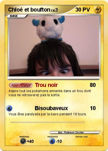 Pokemon Chloé et boufton