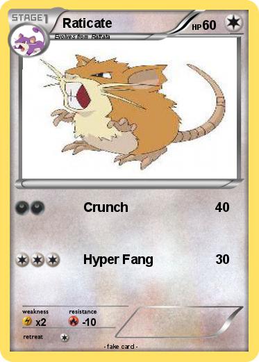 Pokemon Raticate