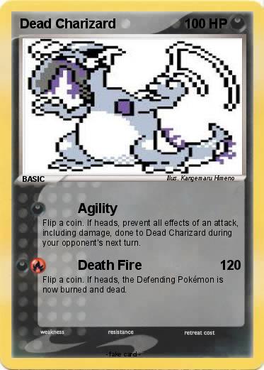 Pokemon Dead Charizard