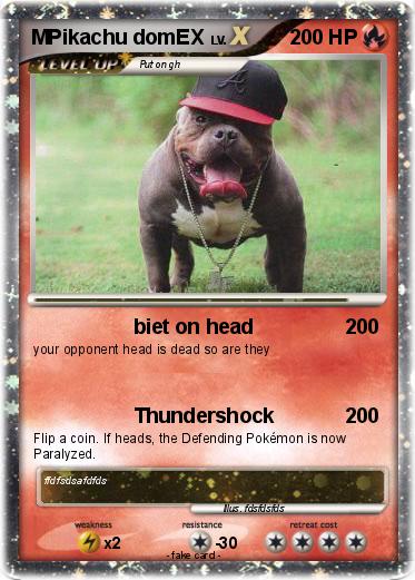 Pokemon MPikachu domEX