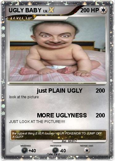 Pokemon UGLY BABY