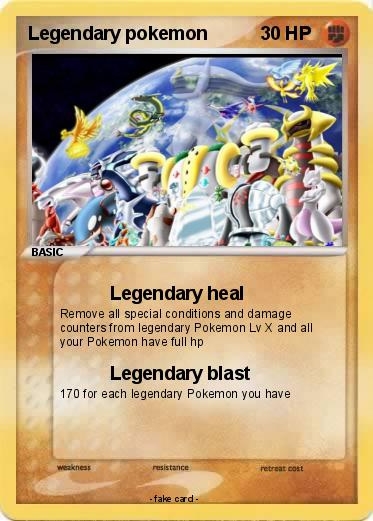 Pokemon Legendary pokemon