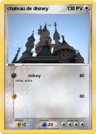 Pokemon chateau de disney