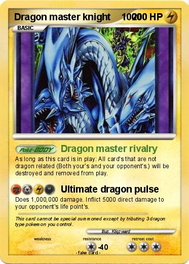Pokemon Dragon master knight    10000