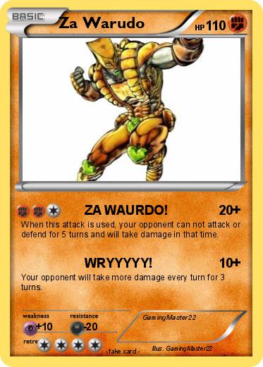 Pokemon Za Warudo