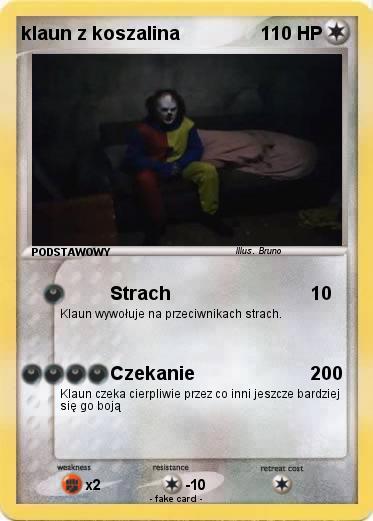 Pokemon klaun z koszalina