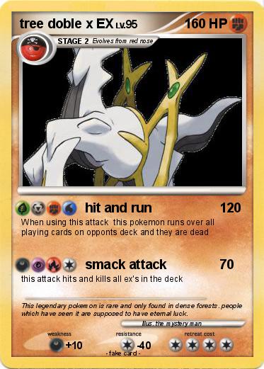 Pokemon tree doble x EX