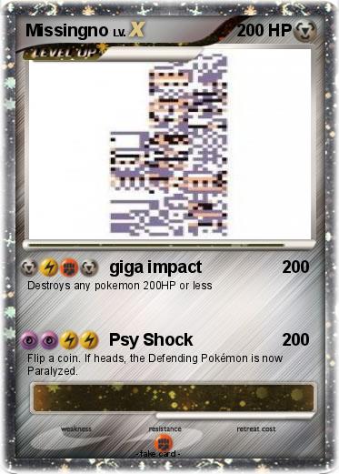 Pokemon Missingno