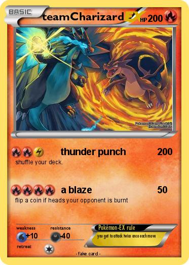 Pokemon teamCharizard