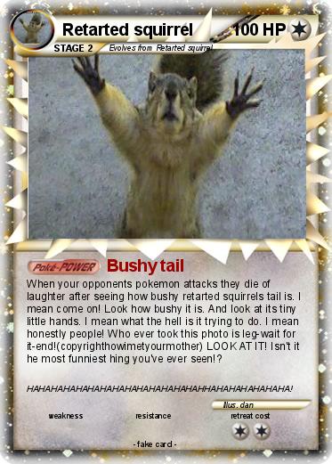 Pokemon Retarted squirrel