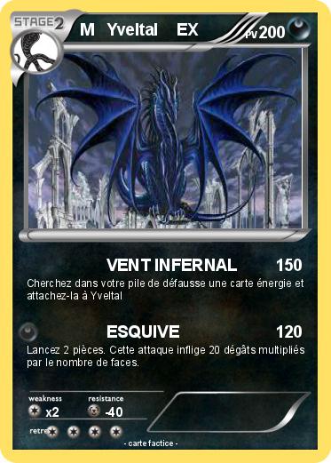 Pokemon M   Yveltal    EX