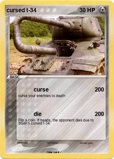 Pokemon cursed t-34