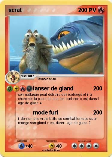 Pokemon scrat