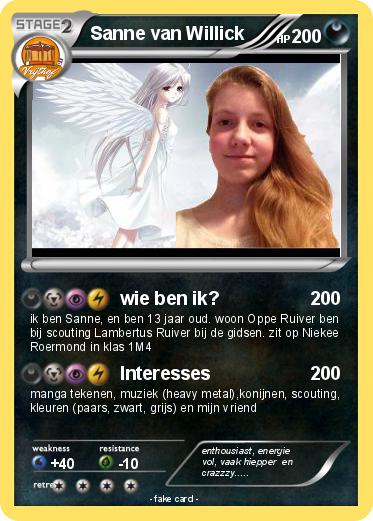 Pokemon Sanne van Willick