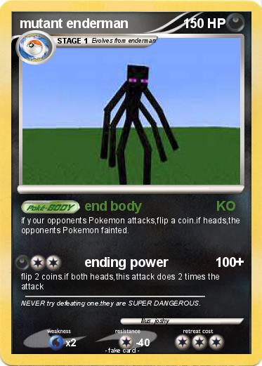 Pokemon mutant enderman