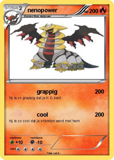 Pokemon nenopower
