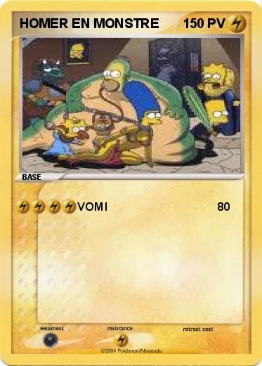 Pokemon HOMER EN MONSTRE