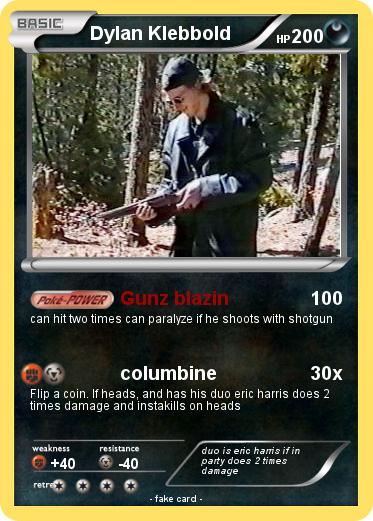 Pokemon Dylan Klebbold