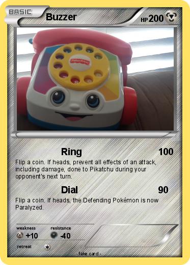 Pokemon Buzzer