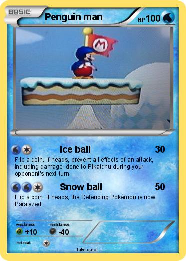 Pokemon Penguin man