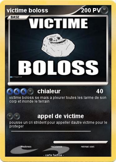 Pokemon victime boloss