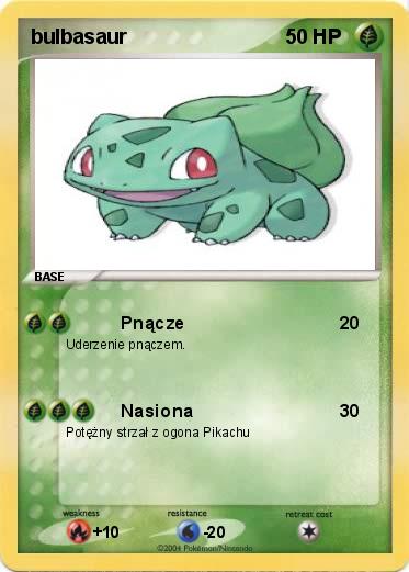 Pokemon bulbasaur