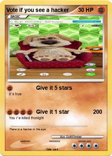 Pokemon Vote if you see a hacker