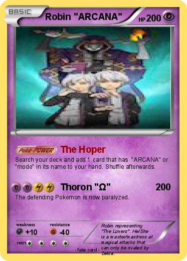 Pokemon Robin "ARCANA"