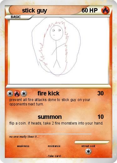 Pokemon stick guy