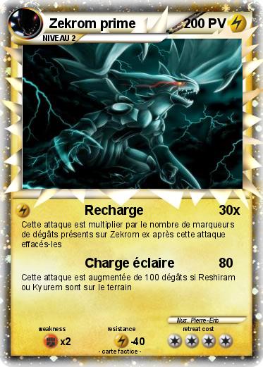 Pokemon Zekrom prime