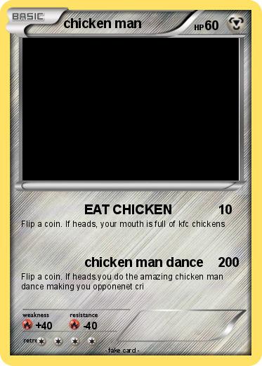 Pokemon chicken man