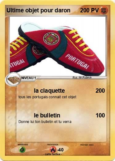 Pokemon Ultime objet pour daron