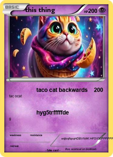 Pokemon this thing