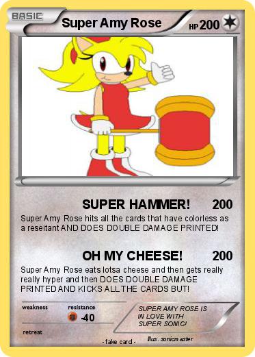Pokemon Super Amy Rose