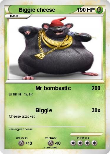 Pokemon Biggie cheese