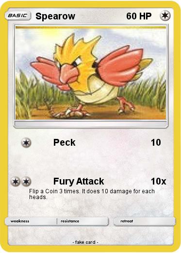 Pokemon Spearow