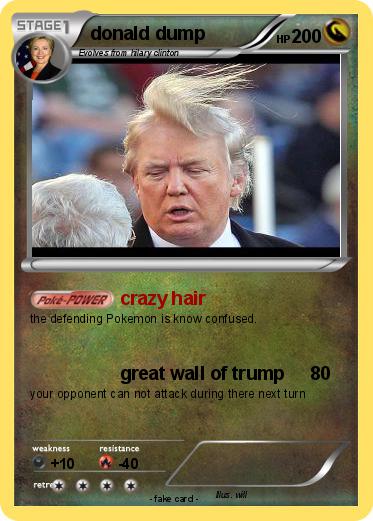 Pokemon donald dump