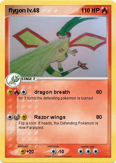 Pokemon flygon lv.48