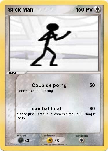 Pokemon Stick Man